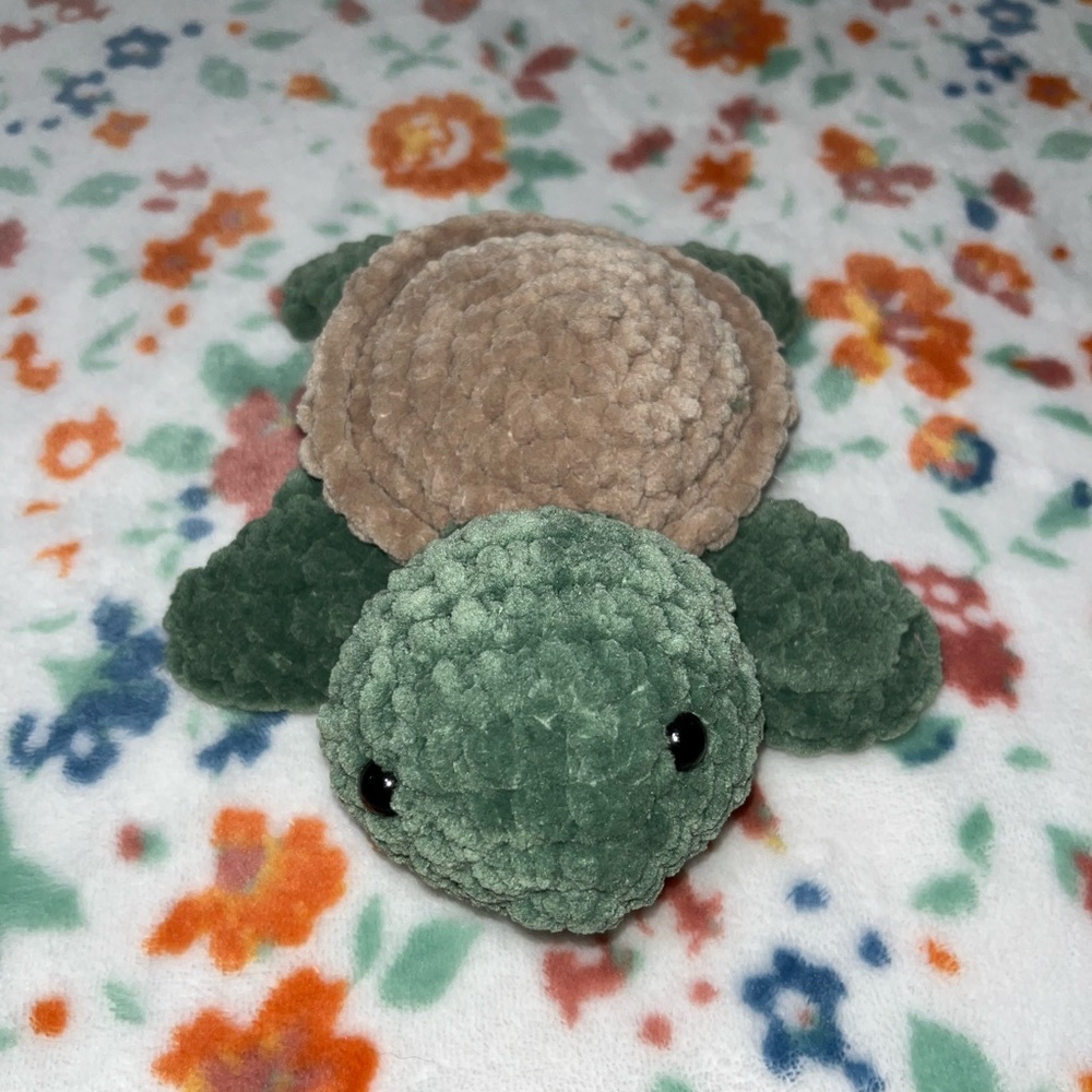 Crochet Turtle - Picture 3 of 3